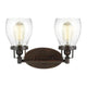 Generation Lighting - Belton Two Light Wall / Bath - Lights Canada