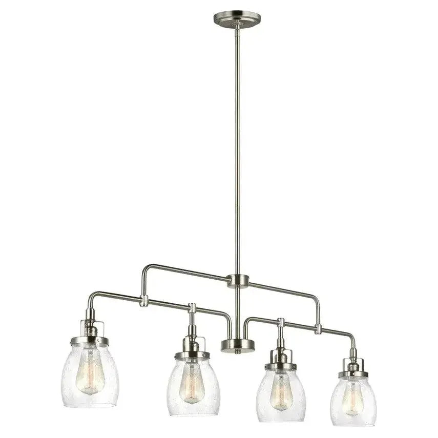 Generation Lighting - Belton Four Light Island Pendant (with Bulbs) - Lights Canada