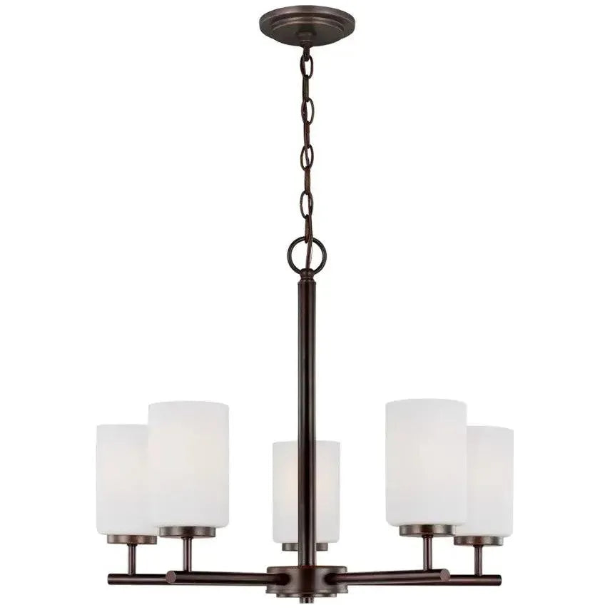 Generation Lighting - Oslo Five Light Chandelier - Lights Canada