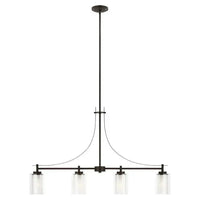 Elmwood Park Four Light Island Pendant