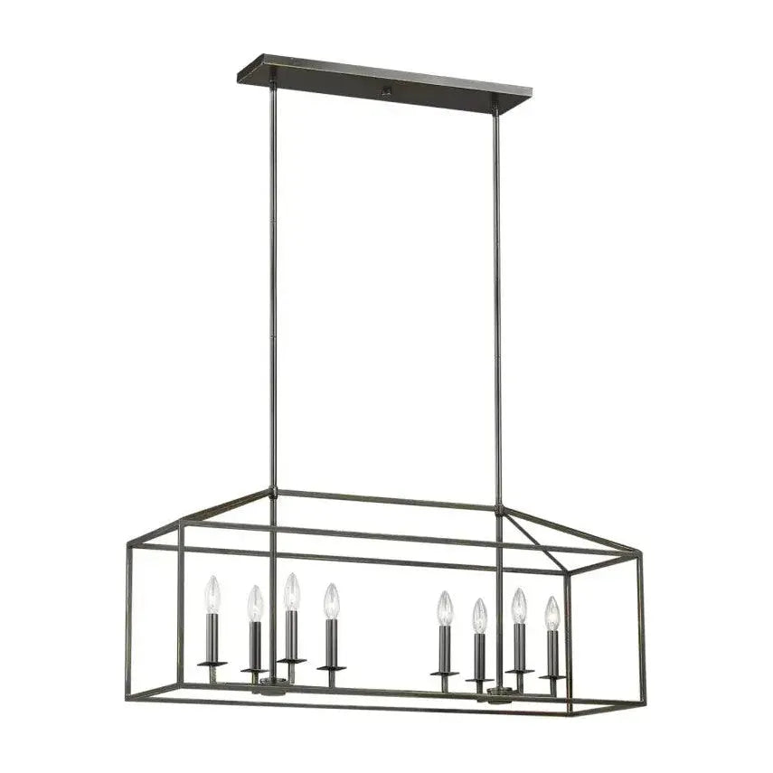 Generation Lighting - Perryton Eight Light Island Pendant - Lights Canada