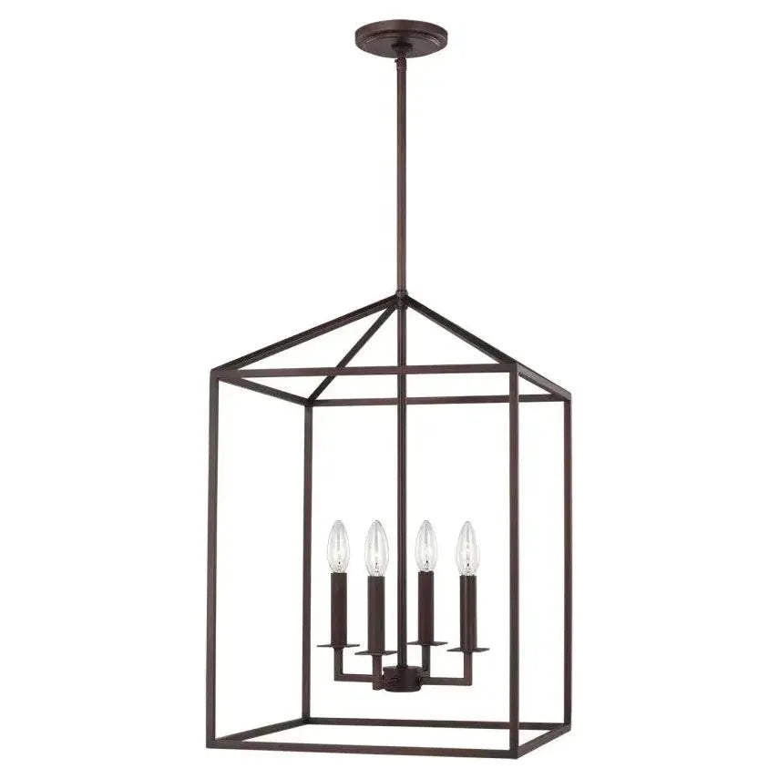 Generation Lighting - Perryton Medium Four Light Pendant (with Bulbs) - Lights Canada