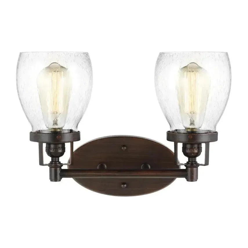 Generation Lighting - Belton Two Light Wall / Bath (with Bulbs) - Lights Canada