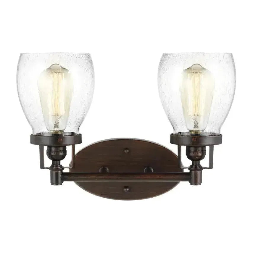 Generation Lighting - Belton Two Light Wall / Bath (with Bulbs) - Lights Canada