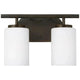 Generation Lighting - Oslo Two Light Wall / Bath (with Bulbs) - Lights Canada
