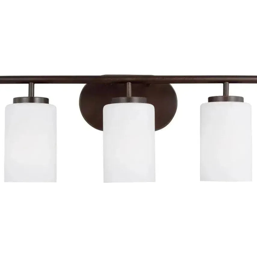 Generation Lighting - Oslo Three Light Wall / Bath (with Bulbs) - Lights Canada