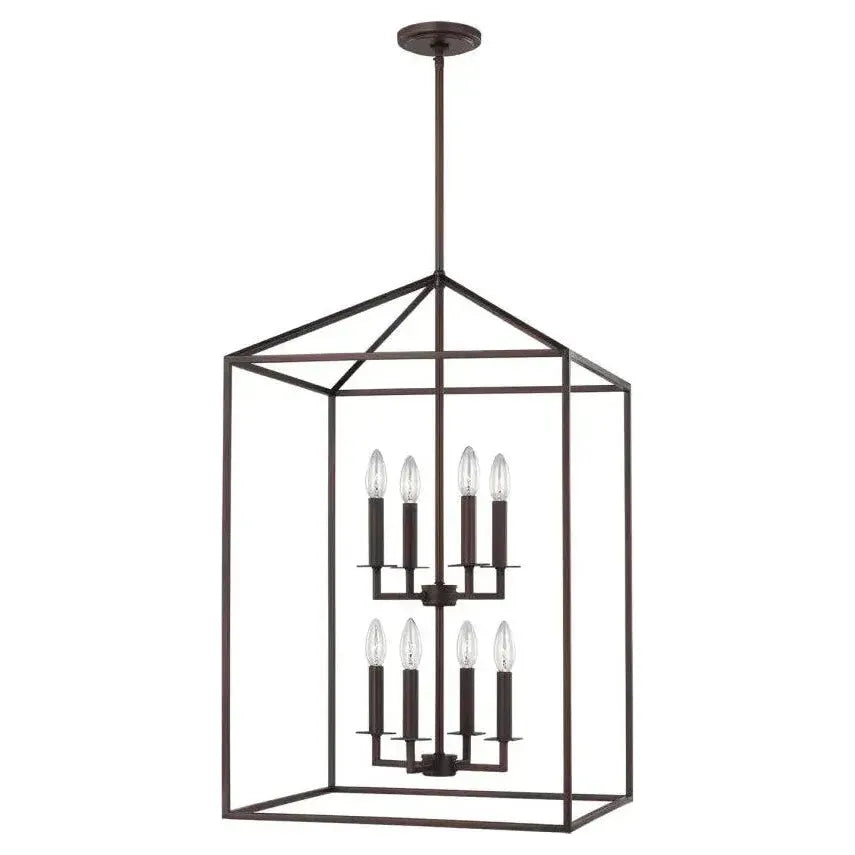 Generation Lighting - Perryton Large Eight Light Pendant - Lights Canada