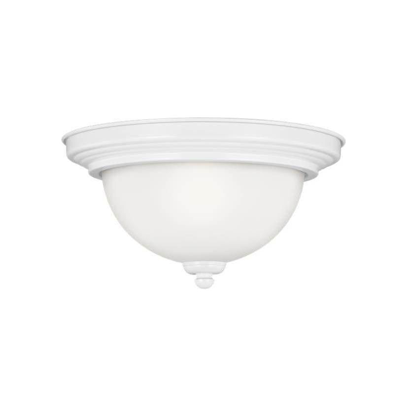 Generation Lighting - Geary One Light Flush Mount (with Bulbs) - Lights Canada