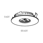 DALS - Kit Of 3 Recessed Round Under Cabinet Superpuck Lights - Lights Canada