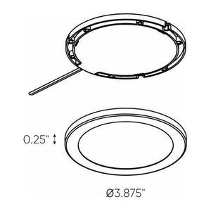 DALS - 12V Round Slim Puck - Lights Canada