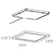 DALS - Kit Of 3 Ultra Slim Square Under Cabinet Puck Lights - Lights Canada