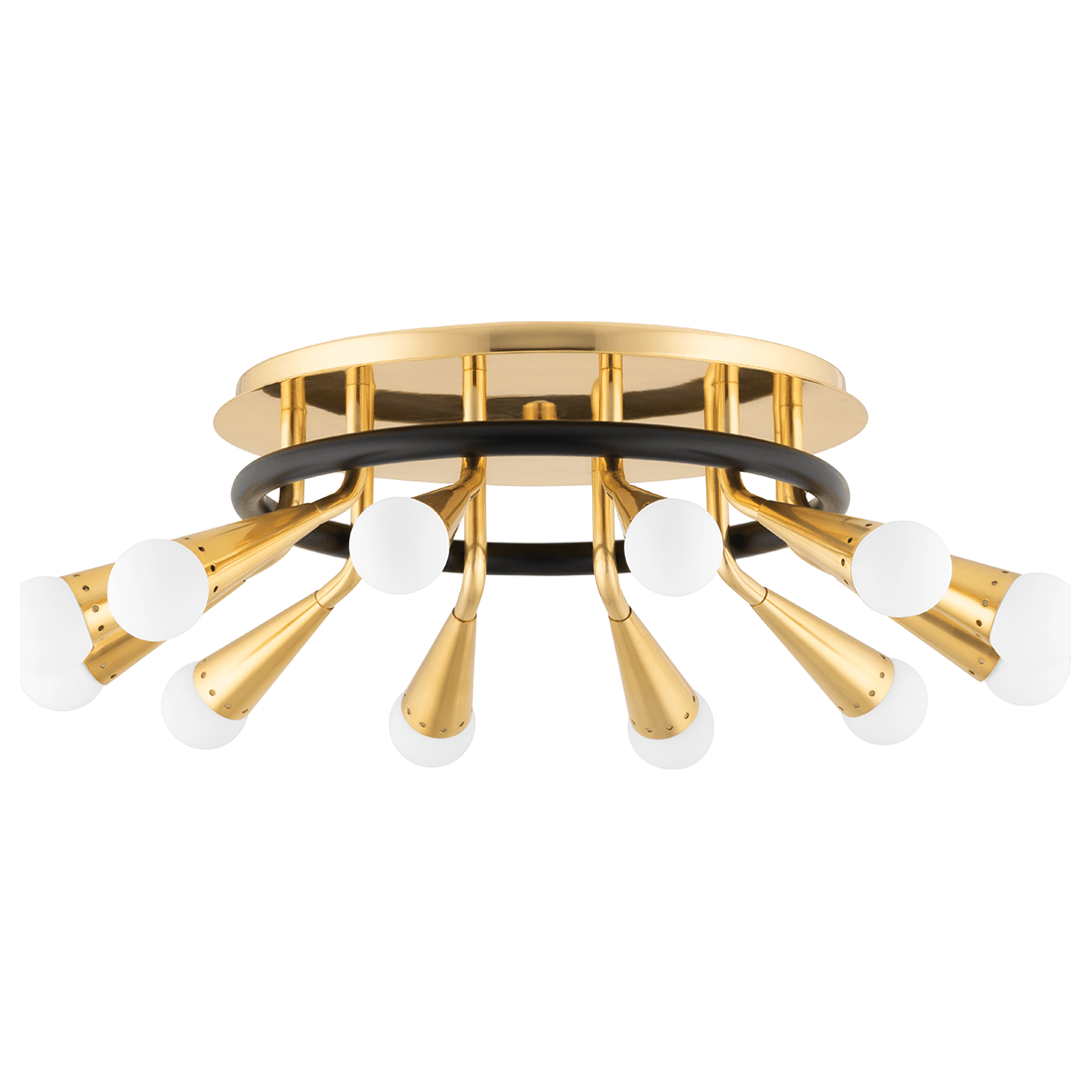 Corbett - Corbett Aries 12 Light Semi Flush - Lights Canada