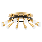 Corbett - Corbett Aries 12 Light Semi Flush - Lights Canada