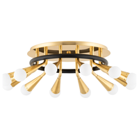 Corbett Aries 12 Light Semi Flush