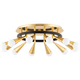 Corbett - Corbett Aries 12 Light Semi Flush - Lights Canada