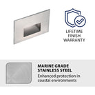 WAC Lighting - LED 12V Horizontal Indoor/Outdoor Step and Wall Light - Lights Canada