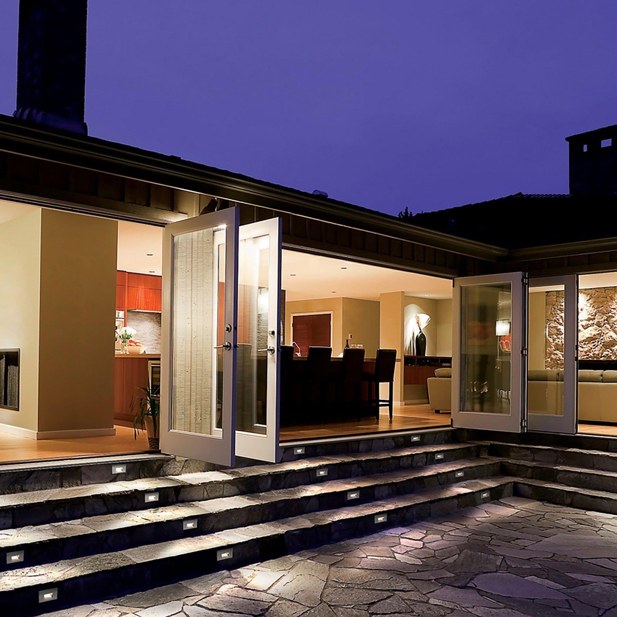 WAC Lighting - LED 12V Horizontal Indoor/Outdoor Step and Wall Light - Lights Canada