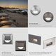 WAC Lighting - LED 12V Horizontal Indoor/Outdoor Step and Wall Light - Lights Canada