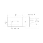 WAC Lighting - LED 12V Horizontal Indoor/Outdoor Step and Wall Light - Lights Canada