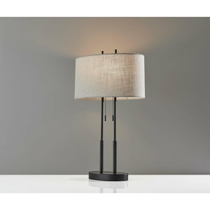 Adesso - Duet Table Lamp - Lights Canada