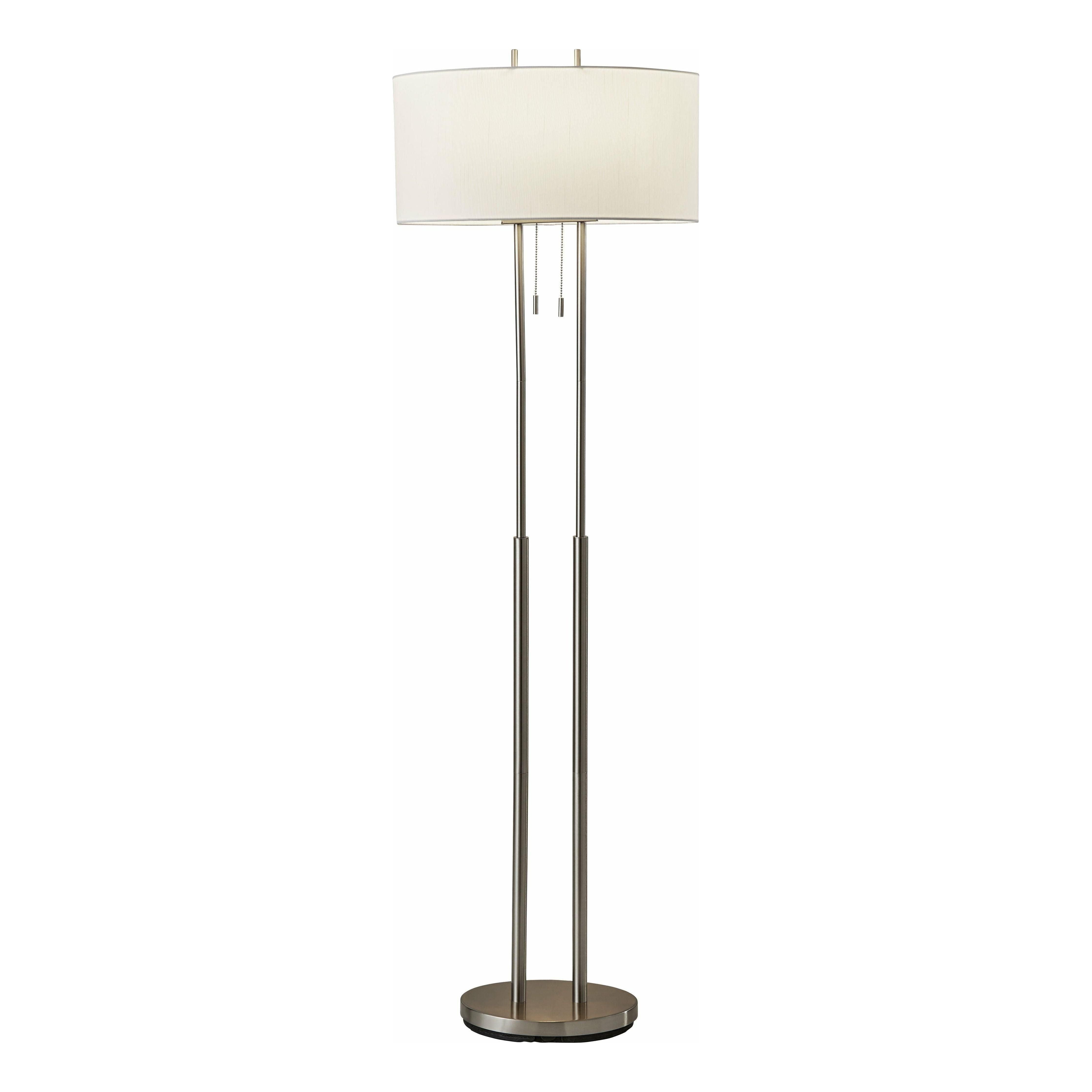 Adesso - Duet Floor Lamp - Lights Canada