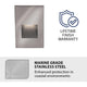WAC Lighting - LED 12V Vertical Indoor/Outdoor Step and Wall Light - Lights Canada