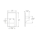 WAC Lighting - LED 12V Vertical Indoor/Outdoor Step and Wall Light - Lights Canada