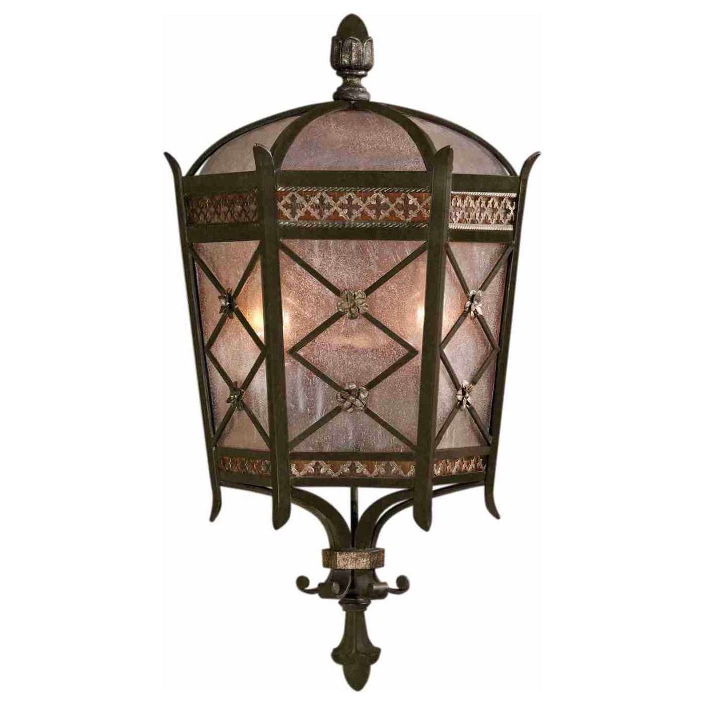 Fine Art Handcrafted Lighting - Chateau Outdoor Wall Light - Lights Canada