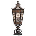 Fine Art Handcrafted Lighting - Chateau Outdoor Pier Mount - Lights Canada