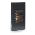 WAC Lighting - LED 12V Vertical Louvered Indoor/Outdoor Step and Wall Light - Lights Canada