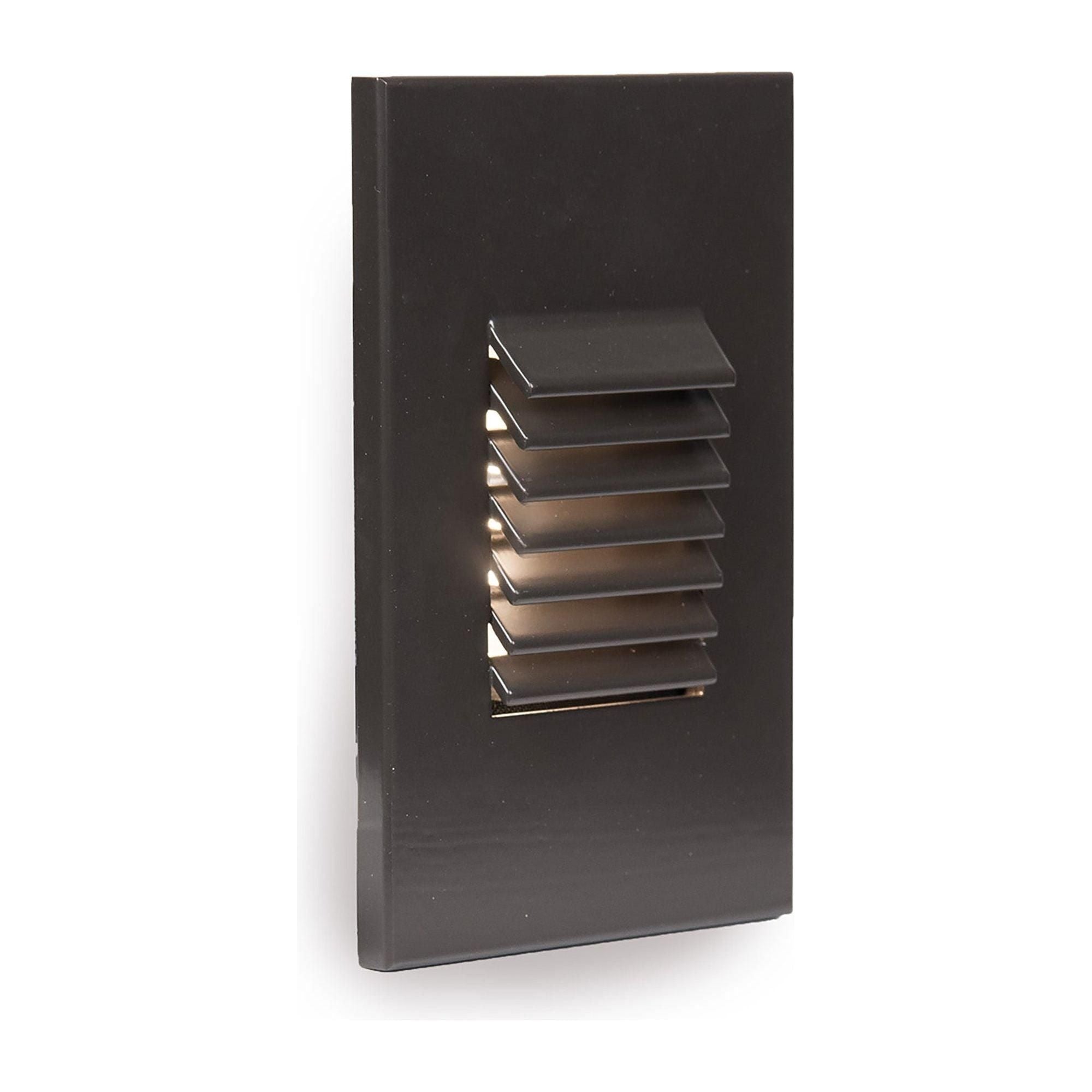WAC Lighting - LED 12V Vertical Louvered Indoor/Outdoor Step and Wall Light - Lights Canada
