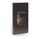 WAC Lighting - LED 12V Vertical Louvered Indoor/Outdoor Step and Wall Light - Lights Canada