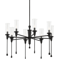 Chisel 8 Light Chandelier