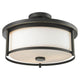 Z-Lite - Savannah Semi Flush Mount - Lights Canada