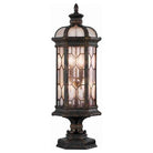 Fine Art Handcrafted Lighting - Devonshire Pier Mount - Lights Canada