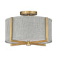 Hinkley - Axis Semi Flush Mount - Lights Canada