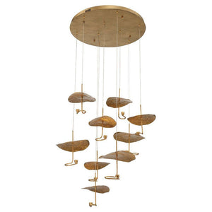 Eurofase - Lagatto 9 Light Chandelier - Lights Canada