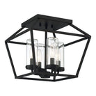 Eurofase - Bastille 4 Light 12" Outdoor Ceiling Light - Lights Canada