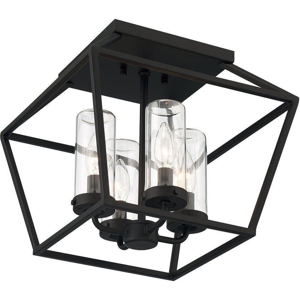 Eurofase - Bastille 4 Light 12" Outdoor Ceiling Light - Lights Canada