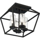 Eurofase - Bastille 4 Light 12" Outdoor Ceiling Light - Lights Canada