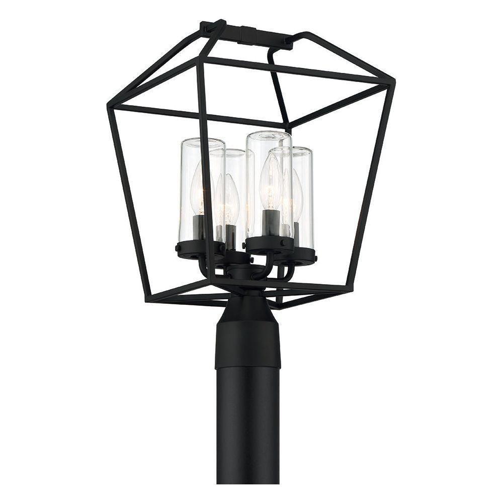 Eurofase - Bastille 4 Light 18" Outdoor Post Light - Lights Canada