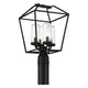 Eurofase - Bastille 4 Light 18" Outdoor Post Light - Lights Canada