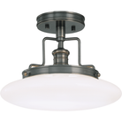 Hudson Valley Lighting - Beacon 1 Light Semi Flush - Lights Canada