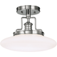 Hudson Valley Lighting - Beacon 1 Light Semi Flush - Lights Canada