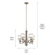 Kichler - Lacey Chandelier - Lights Canada