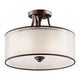 Kichler - Lacey Semi Flush Mount - Lights Canada
