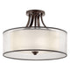 Kichler - Lacey Semi Flush Mount - Lights Canada