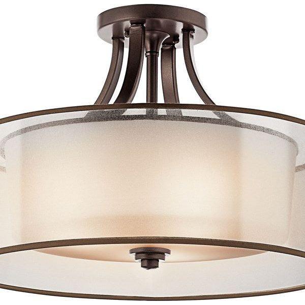 Kichler - Lacey Semi Flush Mount - Lights Canada