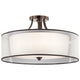 Kichler - Lacey Semi Flush Mount - Lights Canada