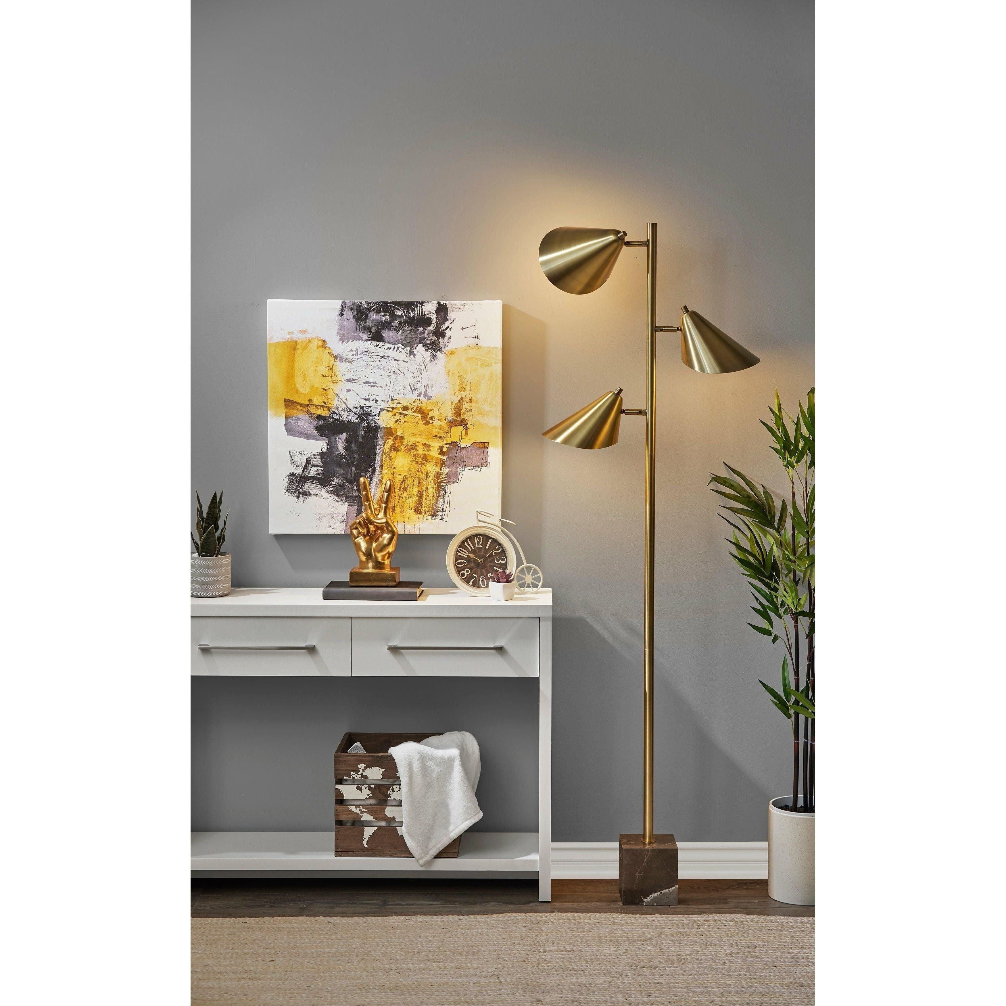 Adesso - Hawthorne Floor Lamp - Lights Canada